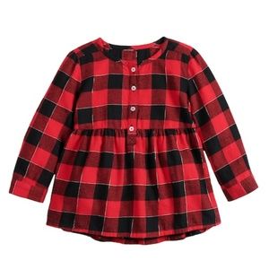 Toddler Girl Jumping Beans® Henley Babydoll NWT